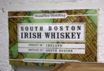 One of GrandTen's prodcuts; South Boston Irish Whiskey.