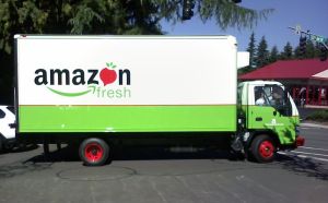 Amazon Fresh Truck -Photo (cc) by Jeff Sandquist and published under a Creative Commons license. Some rights reserved.